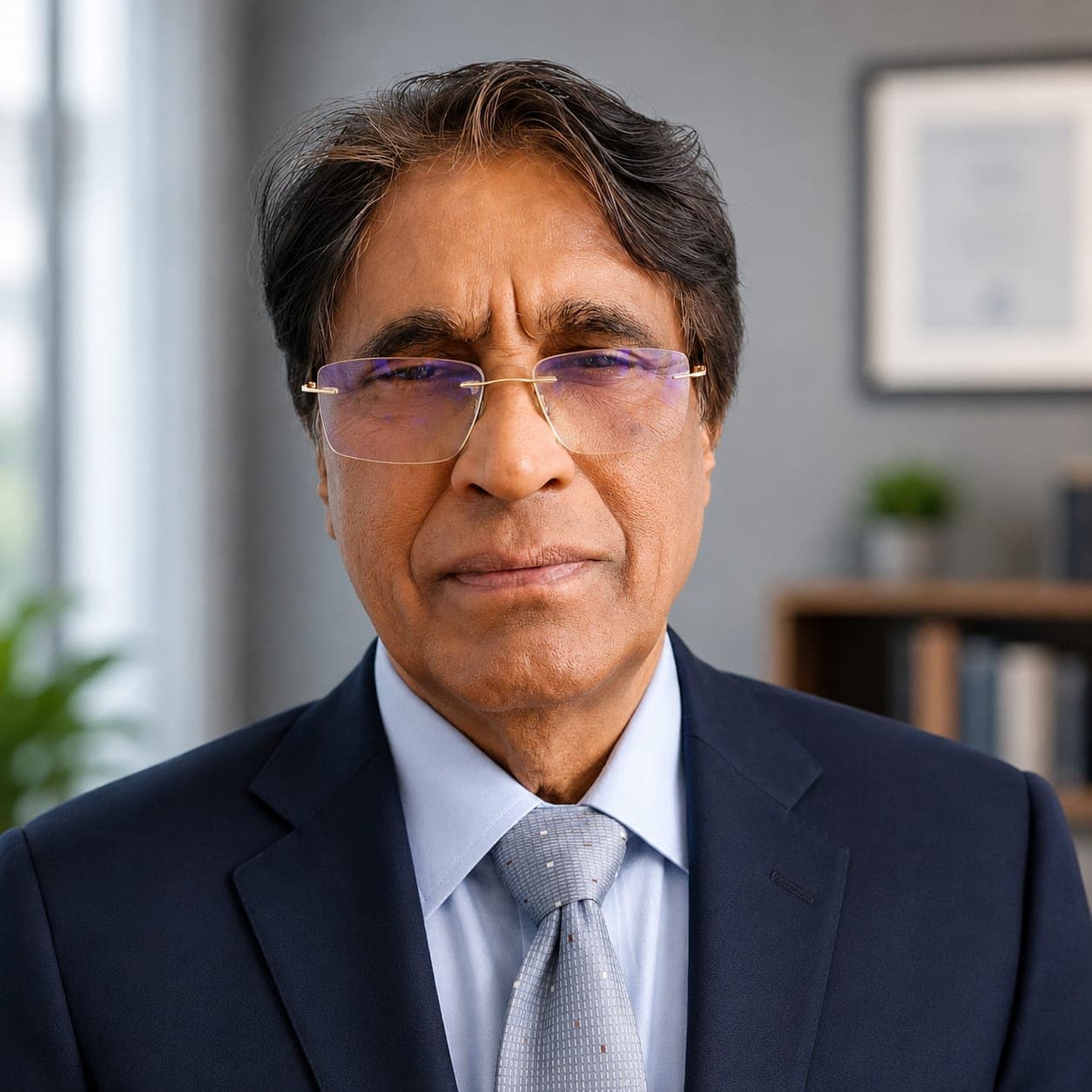 Portrait of Mohamed K. Khan