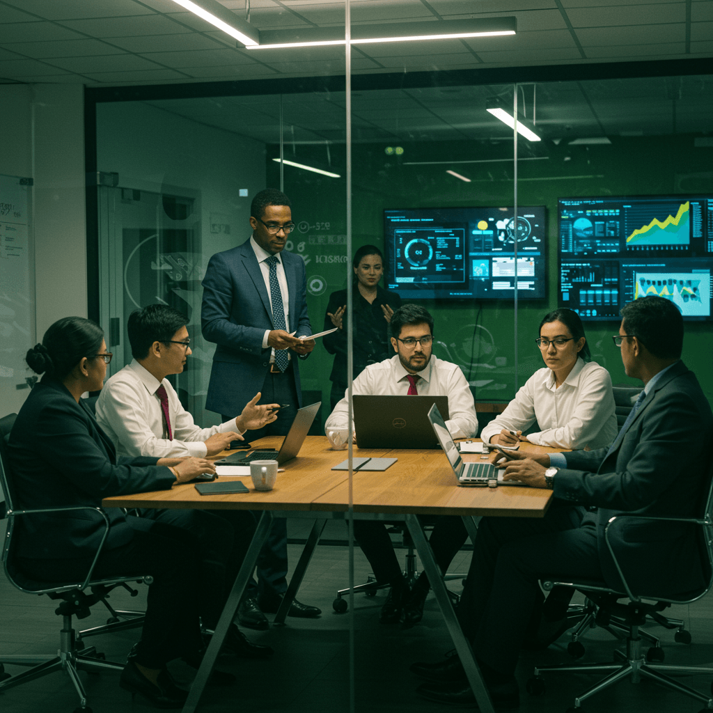 Corporate training session