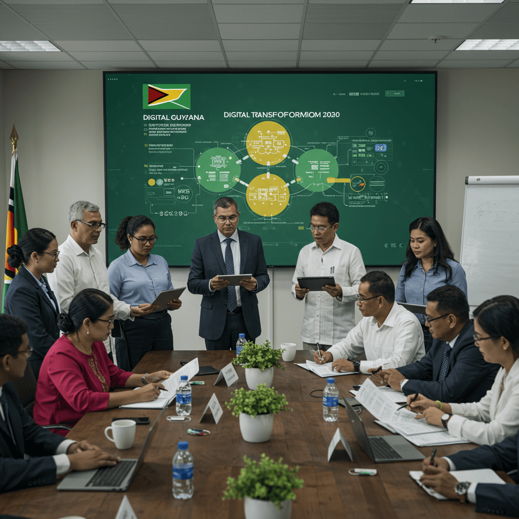 Government digital transformation meeting
